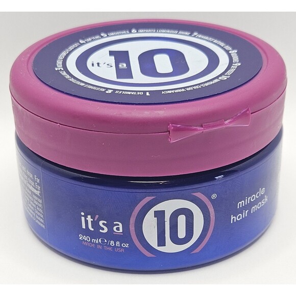 It's A 10 Miracle Hair Mask 8 fl oz 250ml SEALED - Picture 1 of 4